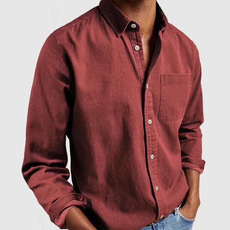 Lilyleeds | Spring Breeze Solid Color Collar Shirt