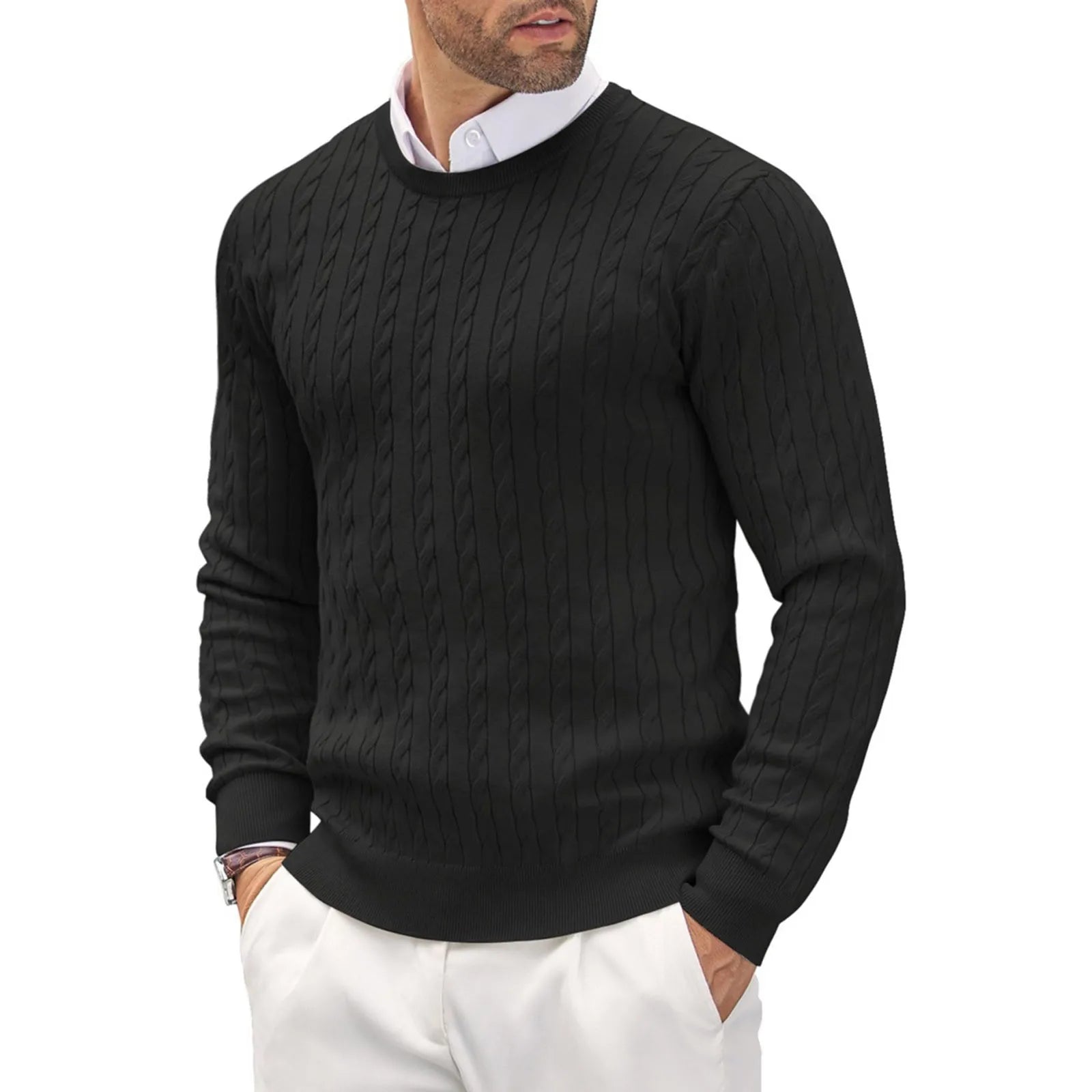 Lilyleeds | Cable Knit Sweater