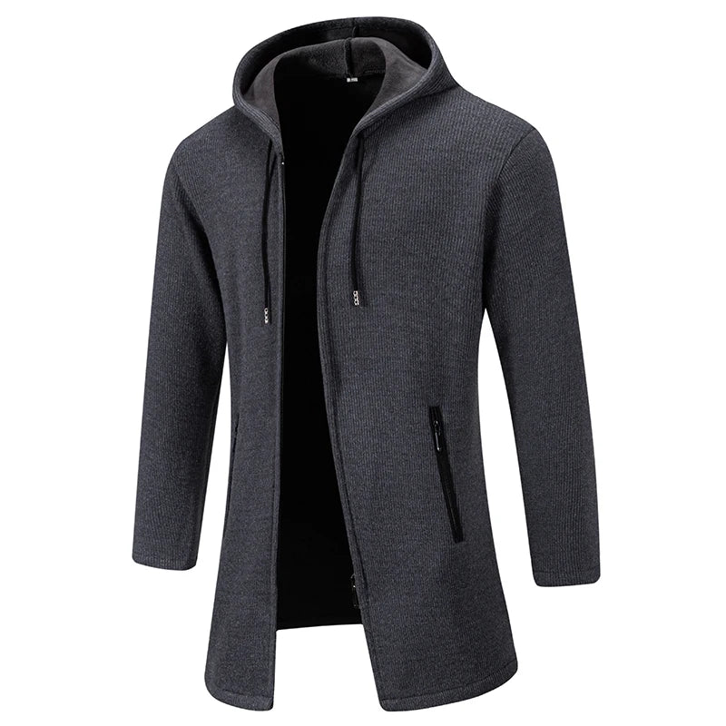 Lilyleeds | Premium Long Hooded Cardigan