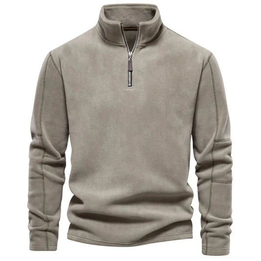 Lilyleeds | Polar Fleece Half-Zip Sweatshirt
