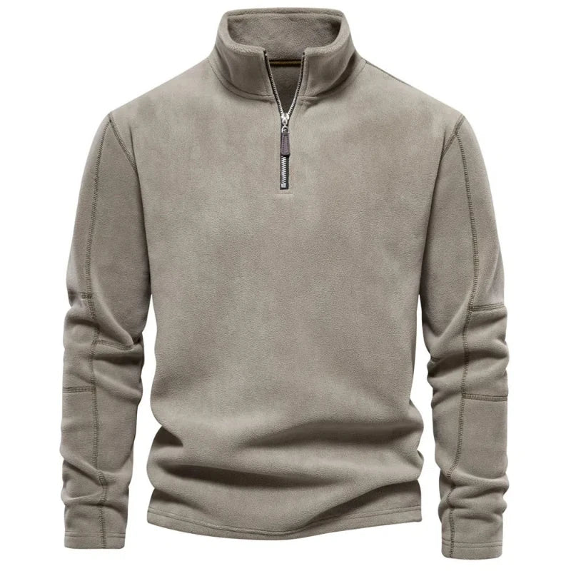 Lilyleeds | Polar Fleece Half-Zip Sweatshirt