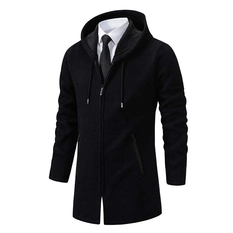 Lilyleeds | Premium Long Hooded Cardigan