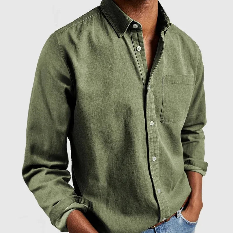 Lilyleeds | Spring Breeze Solid Color Collar Shirt