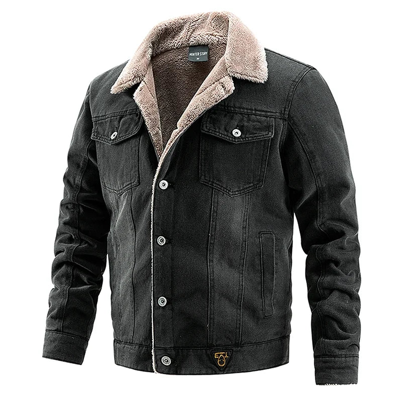 Lilyleeds |  Denim Cotton Padded Jacket
