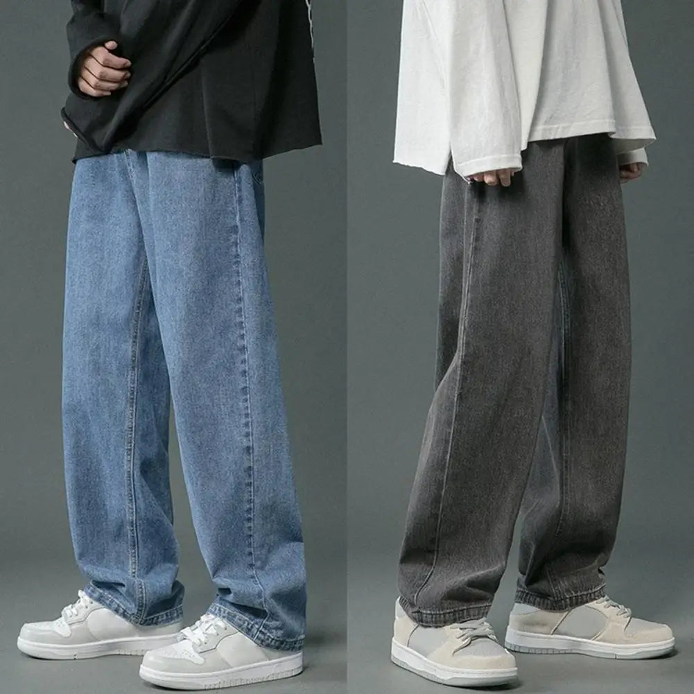 Lilyleeds | Men Straight-legged Jeans