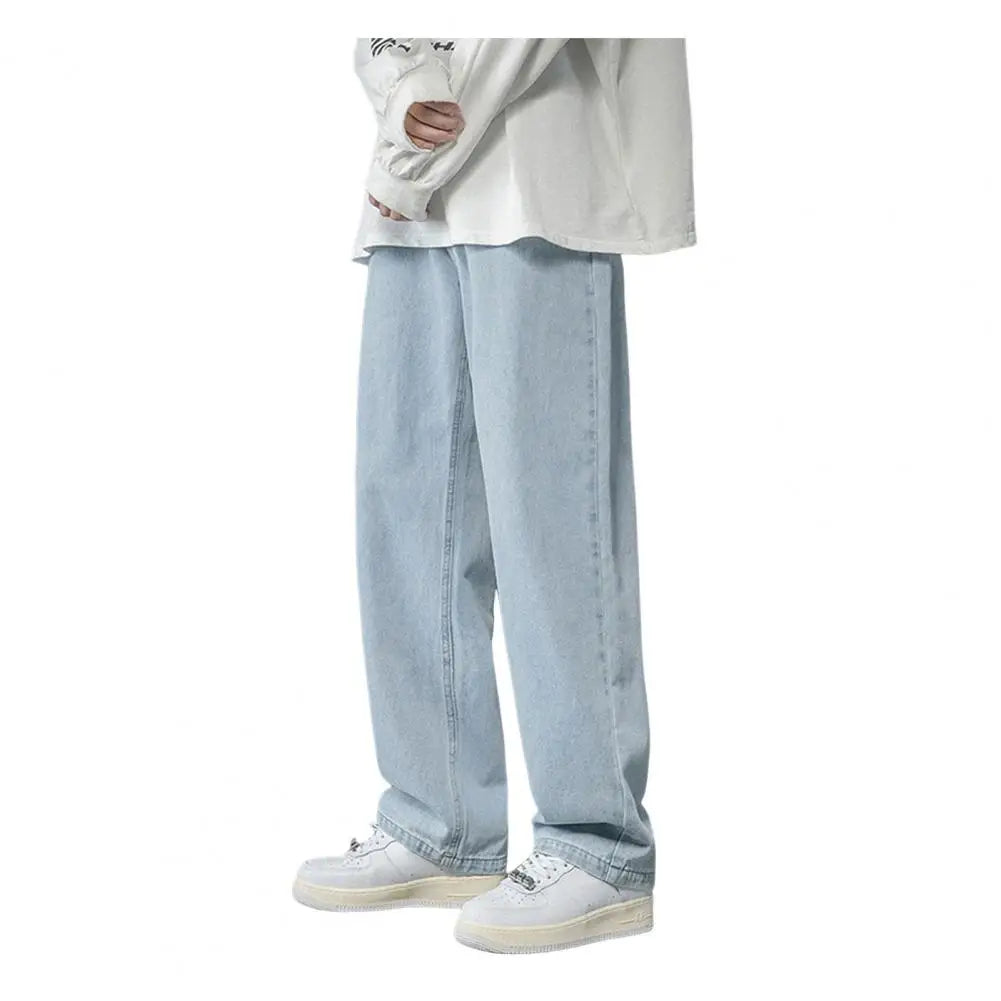 Lilyleeds | Men Straight-legged Jeans