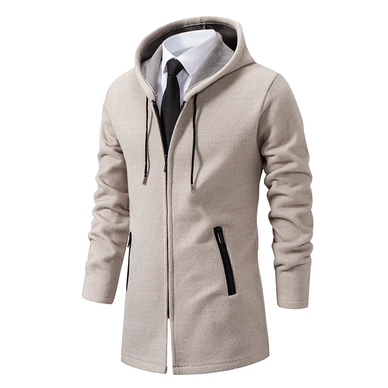 Lilyleeds | Premium Long Hooded Cardigan