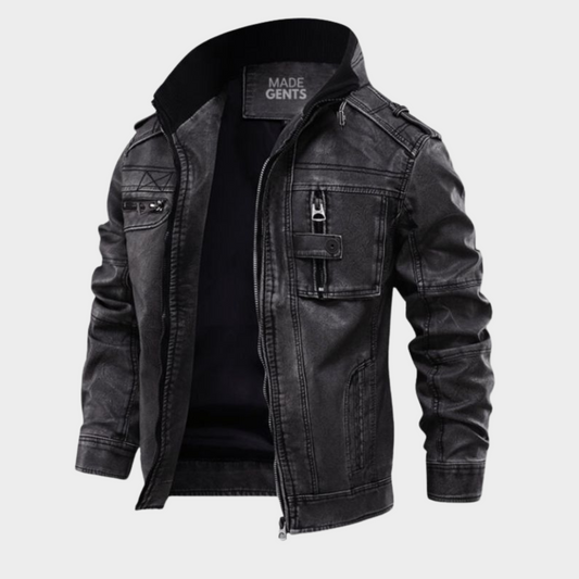Lilyleeds| Bonanza pu leather jacket