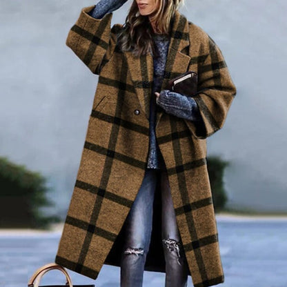 Lilyleeds | Elegant warm woolen coat