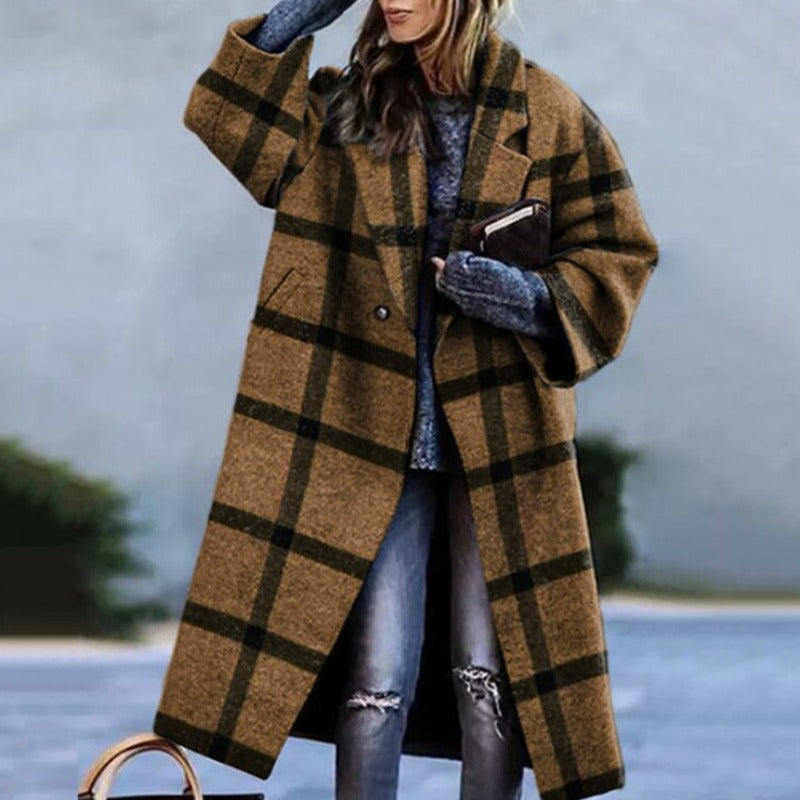 Lilyleeds | Elegant warm woolen coat