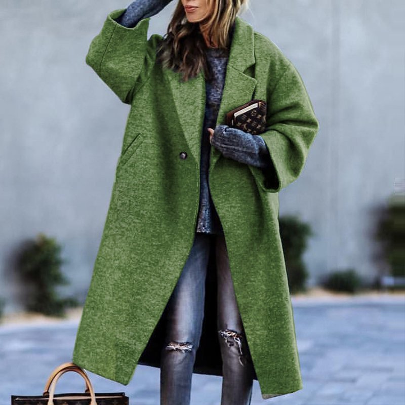 Lilyleeds | Elegant warm woolen coat