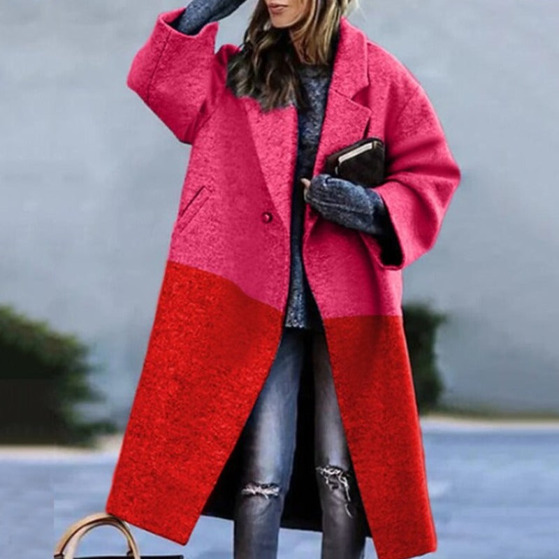 Lilyleeds | Elegant warm woolen coat