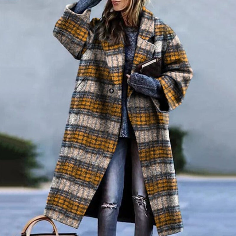 Lilyleeds | Elegant warm woolen coat